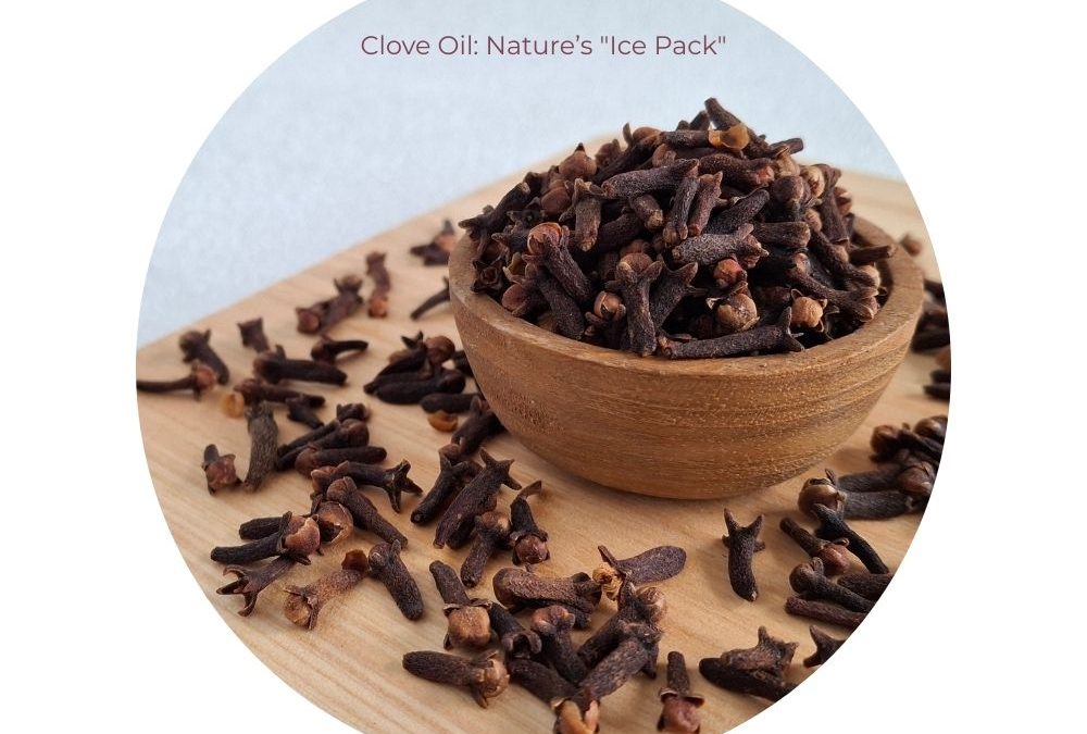Clove buds, the natural source of clove oil used in Releva muscle balm.